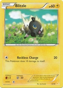 Image for Blitzle (12) (12/30) (XY Trainer Kit: Pikachu Libre & Suicune) (PR) - Pokemon