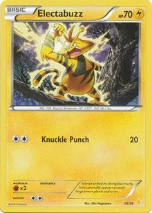 Image for Electabuzz (23) (23/30) (XY Trainer Kit: Pikachu Libre & Suicune) (PR) - Pokemon