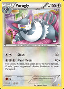 Image for Purugly (24) (24/30) (XY Trainer Kit: Pikachu Libre & Suicune) (PR) - Pokemon