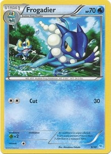 Image for Frogadier (6) (6/30) (XY Trainer Kit: Pikachu Libre & Suicune) (PR) - Pokemon