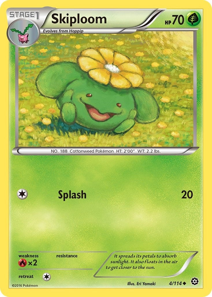 Skiploom (4/114) (XY - Steam Siege) Pokemon