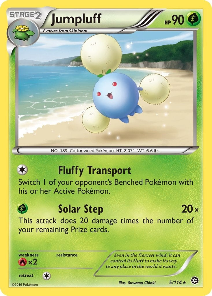 Image for Jumpluff (5/114) (XY - Steam Siege) (STS) - Pokemon