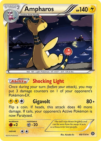 Image for Ampharos (40/114) (XY - Steam Siege) (STS) - Pokemon