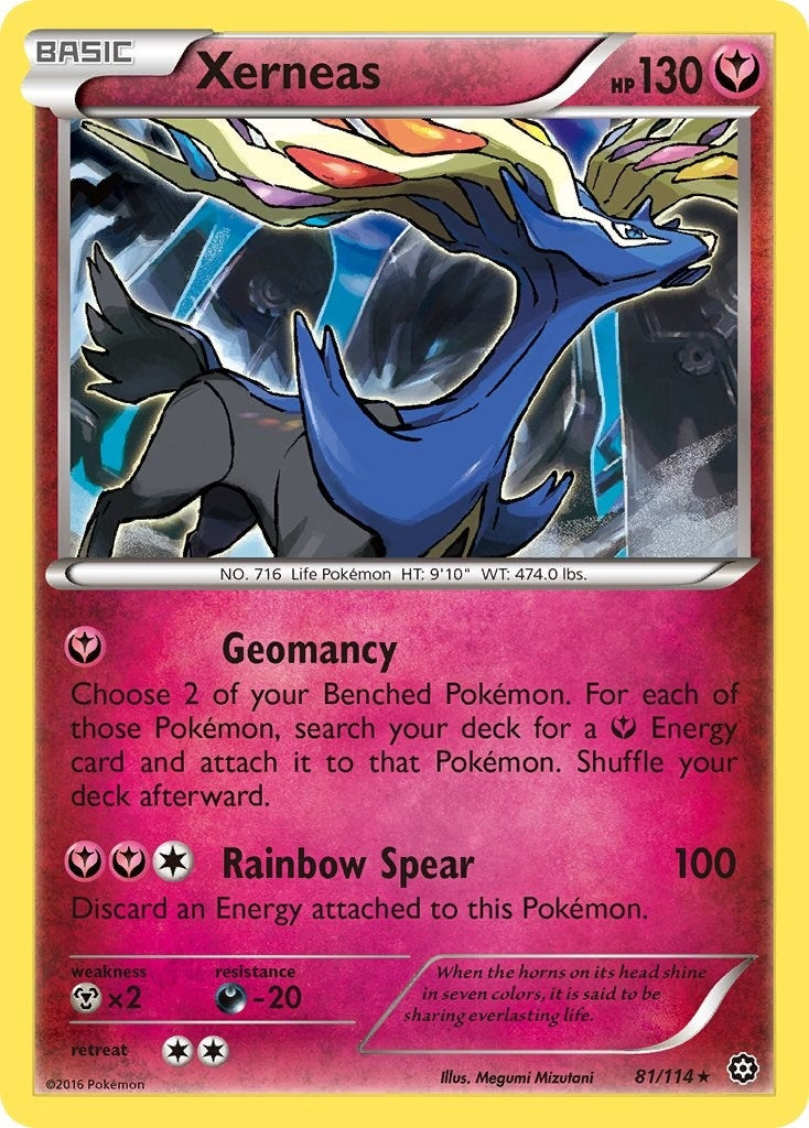 Xerneas (81/114) (XY - Steam Siege) Pokemon