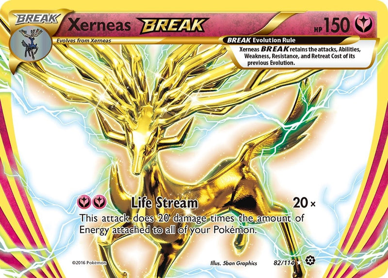 Image for Xerneas BREAK (82/114) (XY - Steam Siege) (STS) - Pokemon