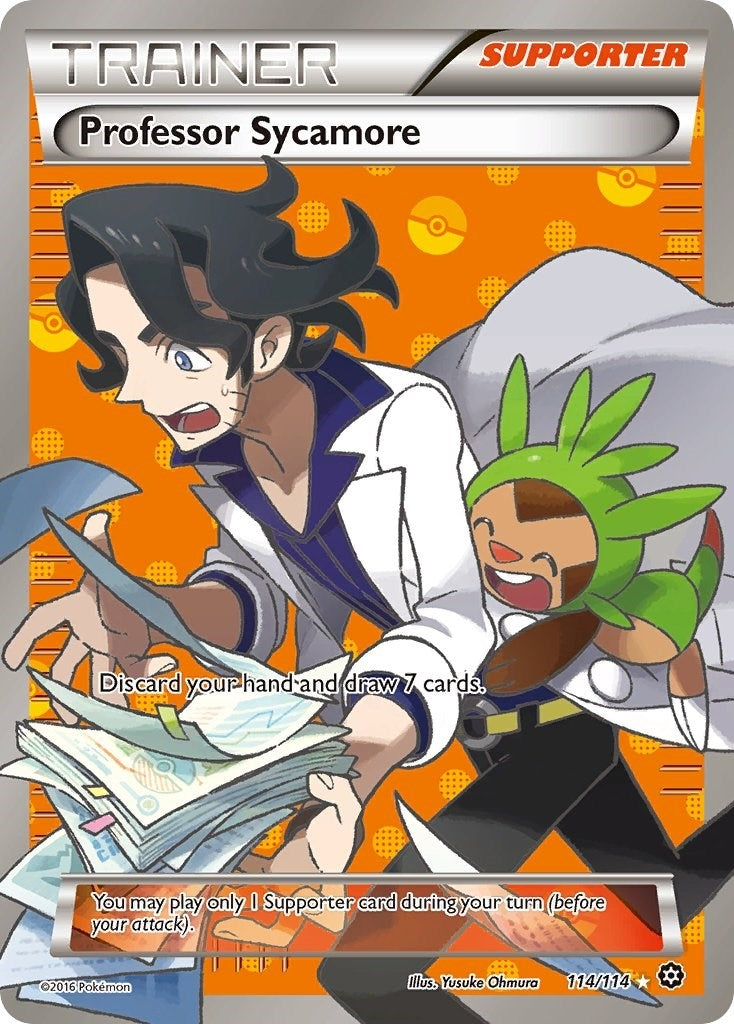 Professor Sycamore (114/114) (XY - Steam Siege) Pokemon