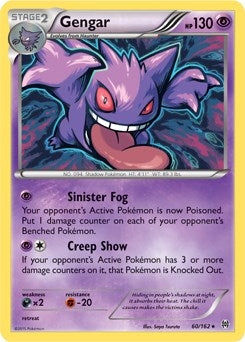 Image for Gengar - 60/162 (XY BREAKthrough) (060/162) - Pokemon