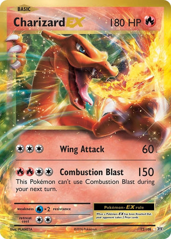 Charizard EX (12/108) (XY - Evolutions) Pokemon
