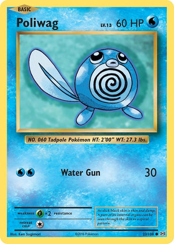 Poliwag (23/108) (XY - Evolutions) Pokemon