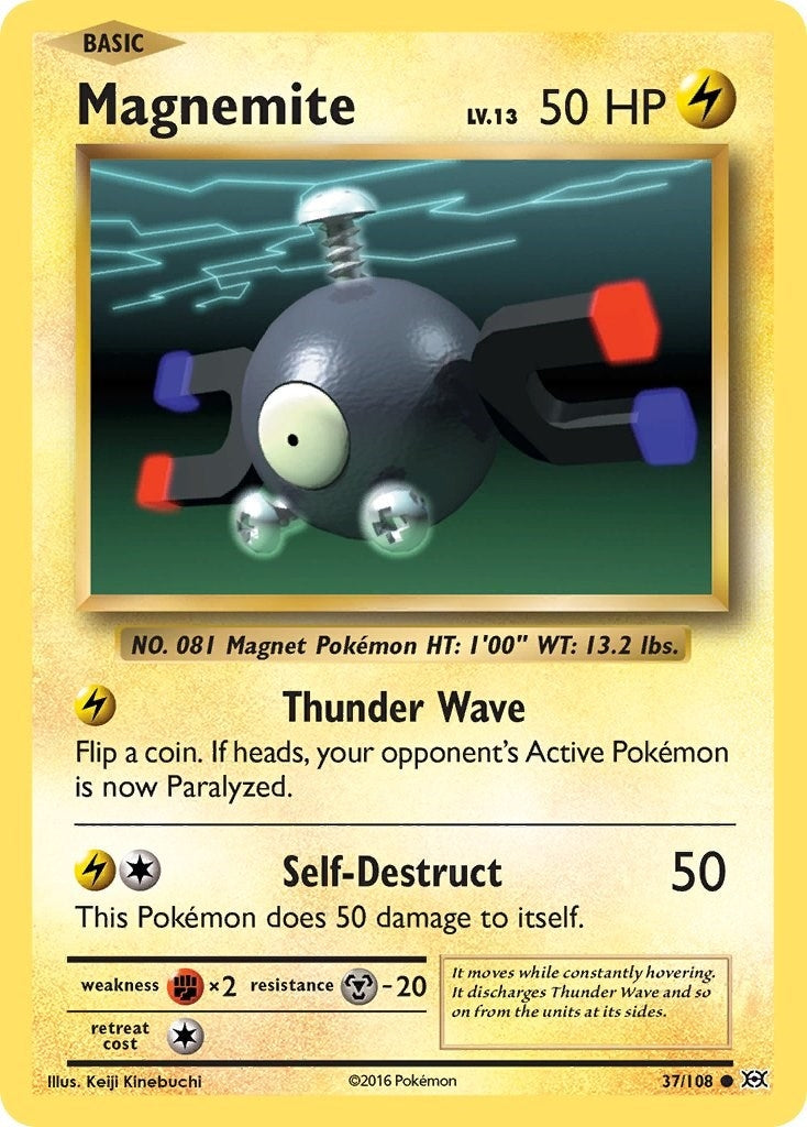 Magnemite (37/108) (XY - Evolutions) Pokemon