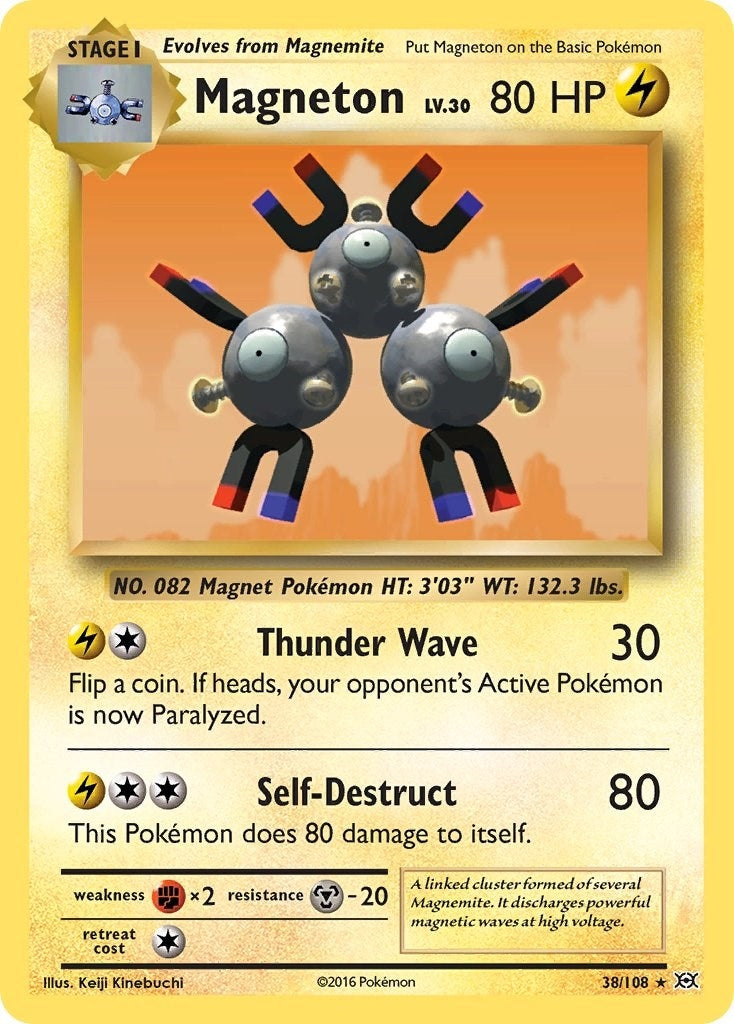 Magneton (38/108) (XY - Evolutions) Pokemon