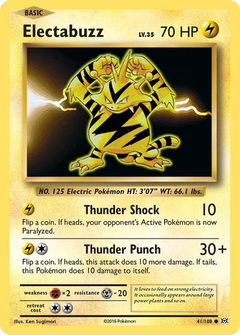 Image for Electabuzz (41/108) (XY - Evolutions) - Pokemon