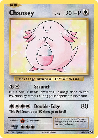 Image for Chansey (70/108) (XY - Evolutions) - Pokemon