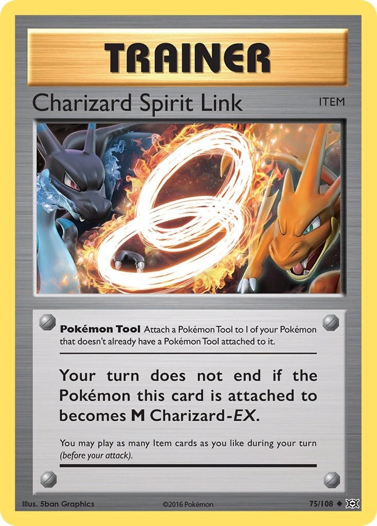 Charizard Spirit Link (75/108) (XY - Evolutions) Pokemon