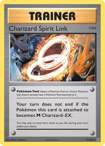 Charizard Spirit Link (75/108) (XY - Evolutions) Pokemon