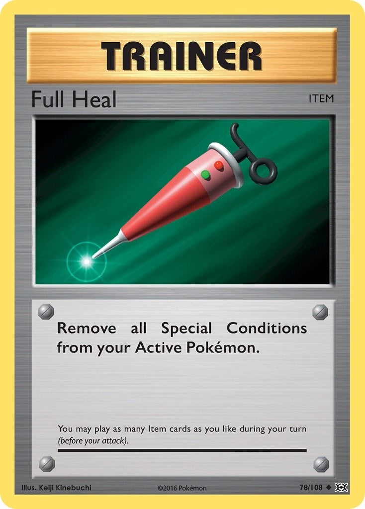Image for Full Heal (78/108) (XY - Evolutions) (EVO) - Pokemon