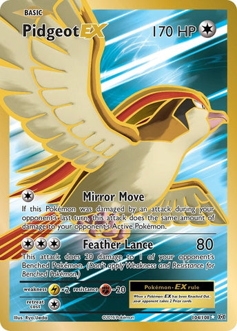 Pidgeot EX (Full Art) (104/108) (XY - Evolutions) (EVO) Pokemon