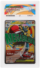 MEGA LUCARIO EX - MEGA ATTACK RARE - MEGA DREAM EX - ACE 9 ACE Grading