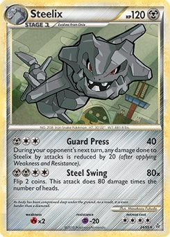 Image for Steelix - 24/95 (HGSS Unleashed) (024/095) - Pokemon