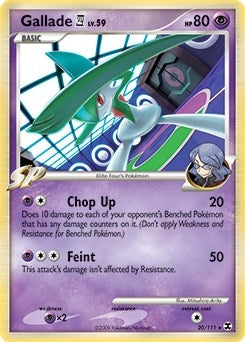 Image for Gallade E4 - 20/111 (DPPt Rising Rivals) (020/111) - Pokemon