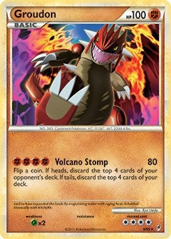 Image for Groudon - 6/95 (Call of Legends) (006/095) - Pokemon