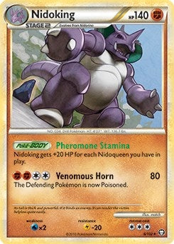 Image for Nidoking (006/102) - Pokemon