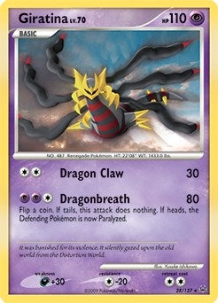 Image for Giratina Lv. 70 - 28/127 (DPPt Platinum) (028/127) - Pokemon