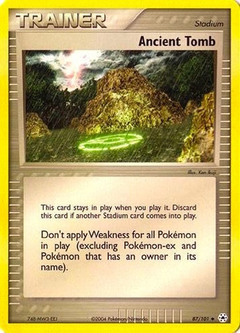 Image for Ancient Tomb (87) (EX Battle Stadium) (BST) - Pokemon
