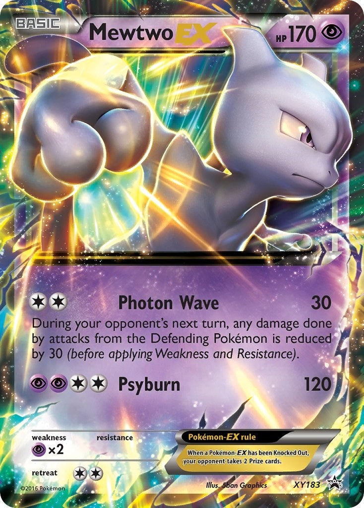 Image for Mewtwo EX - XY183 (XY183) (XY Promos) (PR) - Pokemon