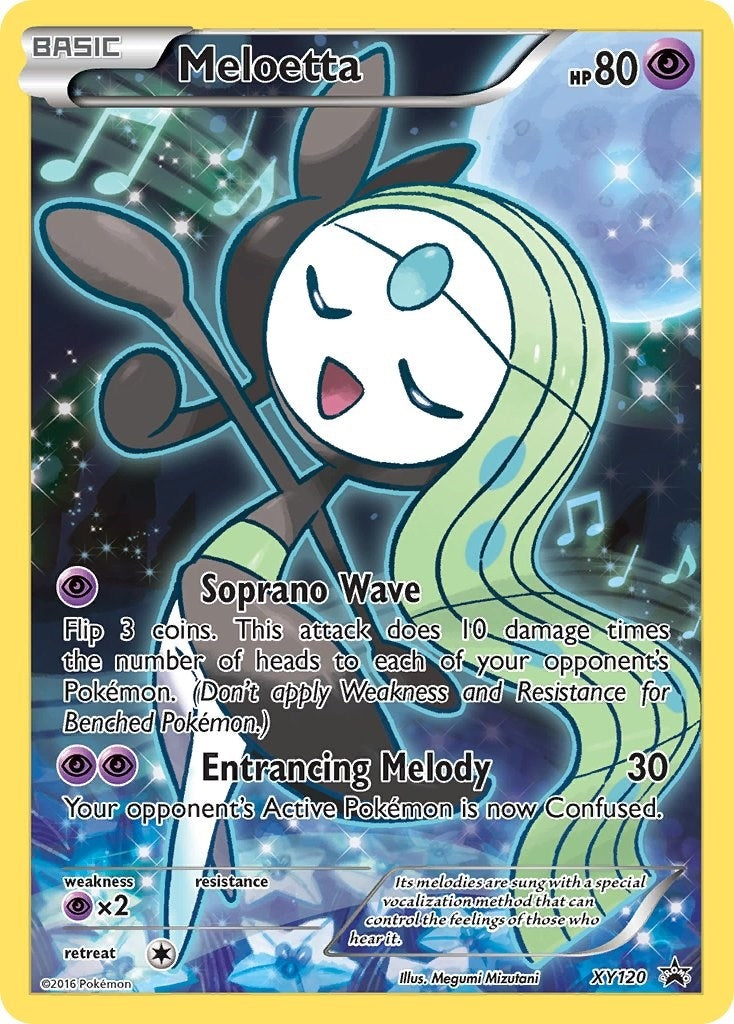 Meloetta - XY120 (XY120) (XY Promos) (PR) Pokemon