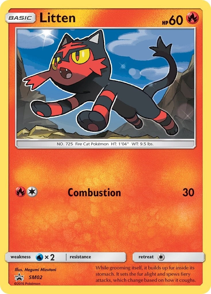 Image for Litten - SM02 (SM02) (SM Promos) (SMP) - Pokemon