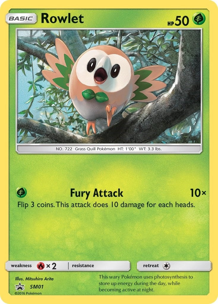 Image for Rowlet - SM01 (SM01) (SM Promos) (SMP) - Pokemon