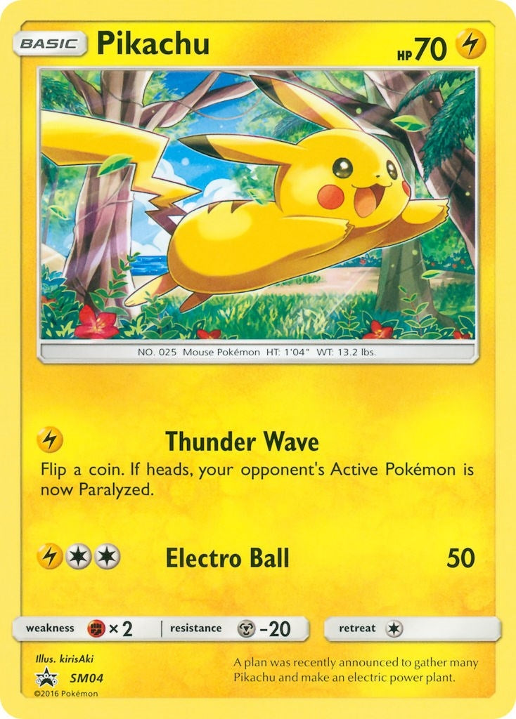 Image for Pikachu - SM04 (SM04) (SM Promos) (SMP) - Pokemon