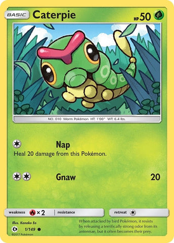 Image for Caterpie (1/149) (SM Base Set) (SM01) - Pokemon
