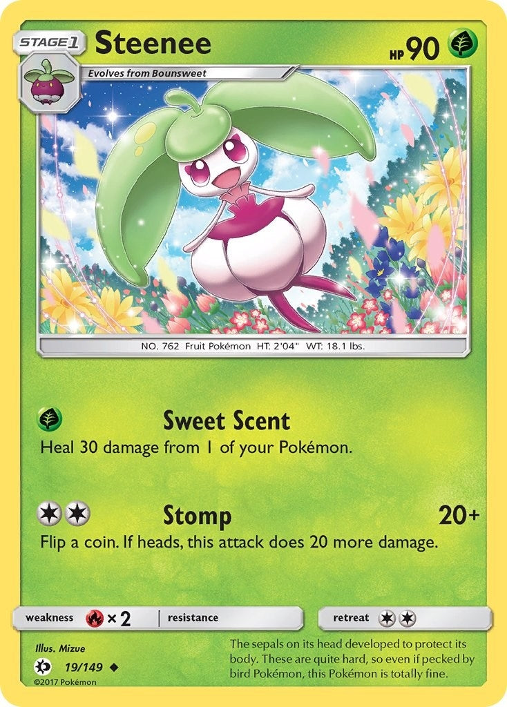 Image for Steenee (19/149) (SM Base Set) (SM01) - Pokemon