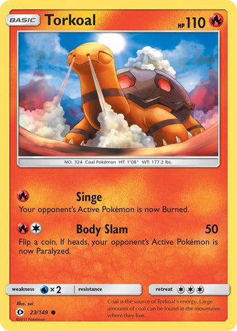 Image for Torkoal (23/149) (SM Base Set) (SM01) - Pokemon