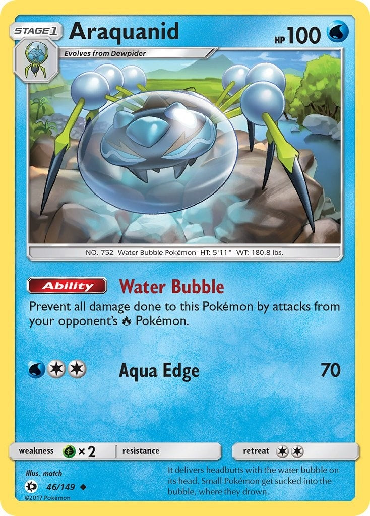 Image for Araquanid (46/149) (SM Base Set) (SM01) - Pokemon
