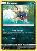 Image for Carvanha (81/149) (SM Base Set) (SM01) - Pokemon