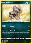 Image for Sandile (83/149) (SM Base Set) (SM01) - Pokemon