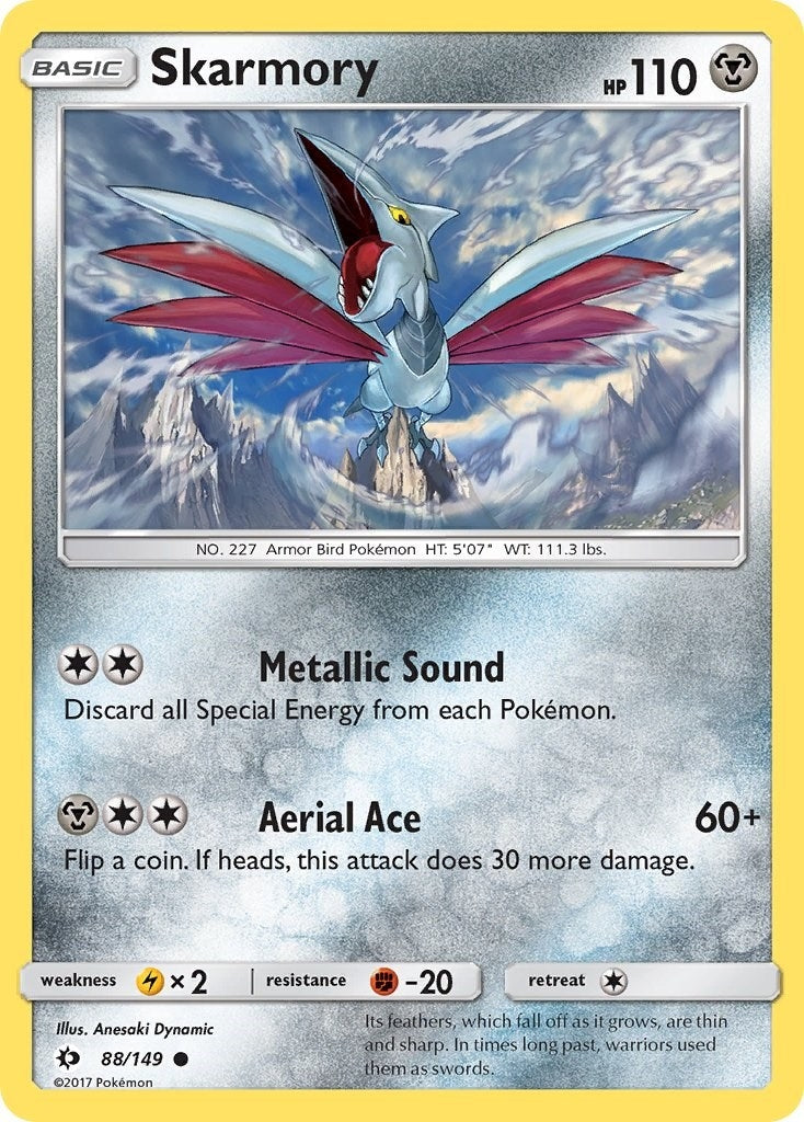 Image for Skarmory (88/149) (SM Base Set) (SM01) - Pokemon