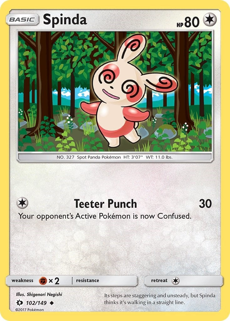 Image for Spinda (102/149) (SM Base Set) (SM01) - Pokemon