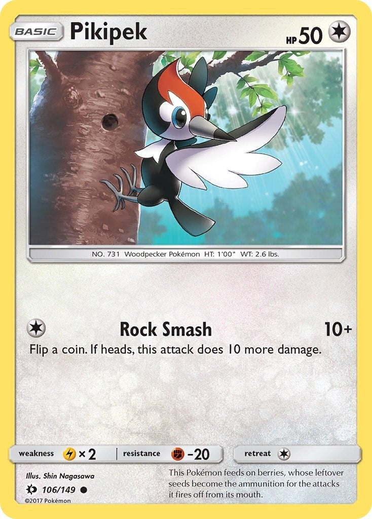 Image for Pikipek (106/149) (SM Base Set) (SM01) - Pokemon