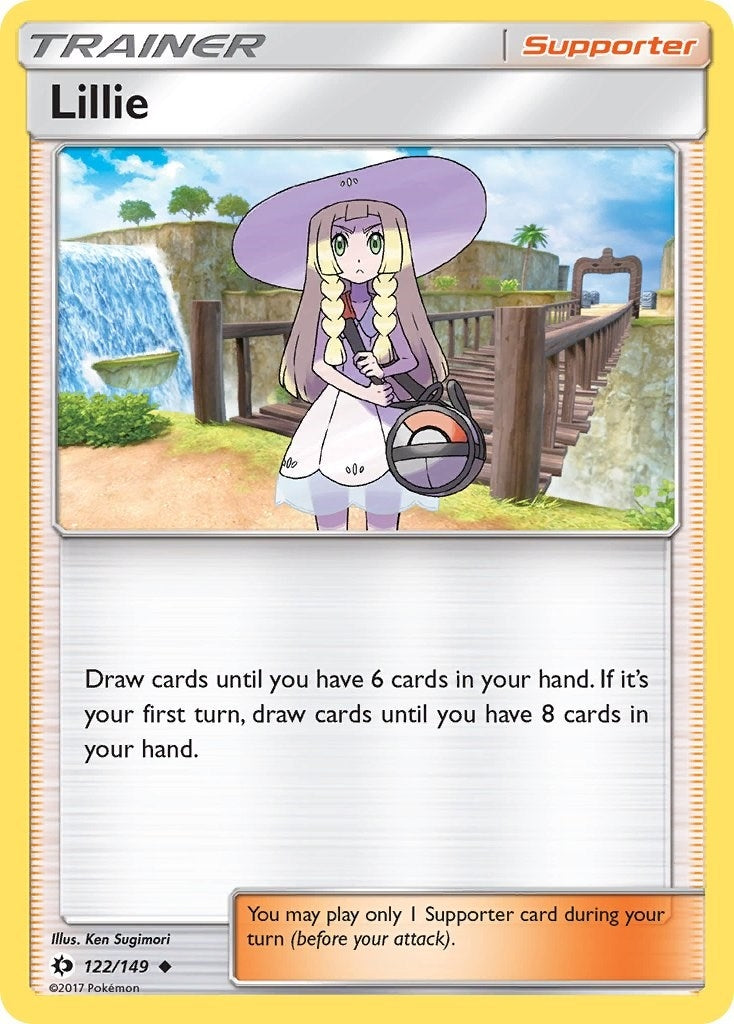Image for Lillie (122/149) (SM Base Set) (SM01) - Pokemon