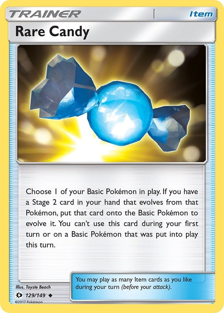 Image for Rare Candy (129/149) (SM Base Set) (SM01) - Pokemon
