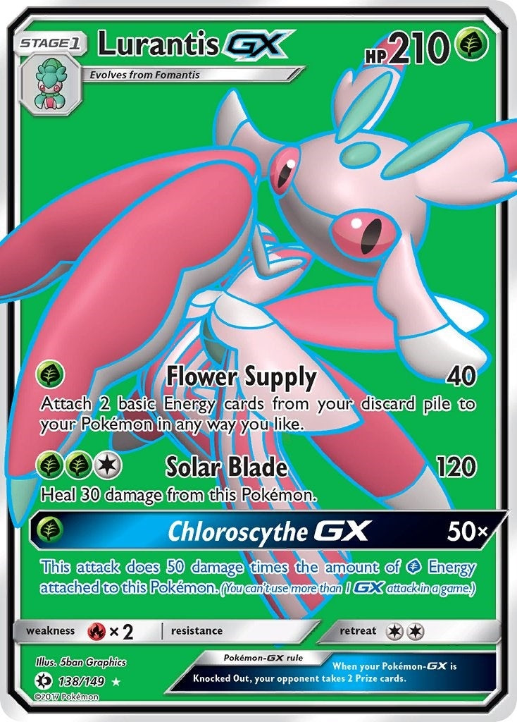 Image for Lurantis GX (Full Art) (138/149) (SM Base Set) (SM01) - Pokemon