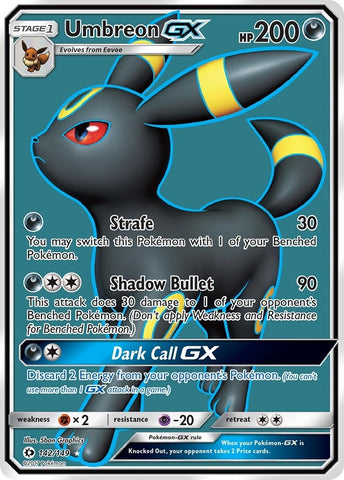 Image for Umbreon GX (Full Art) (142/149) (SM Base Set) - Pokemon