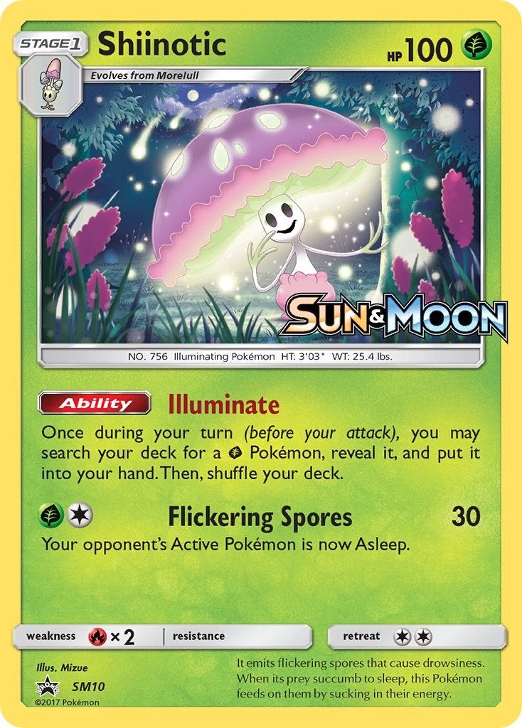 Image for Shiinotic - SM10 (Prerelease) (SM10) (SM Promos) (SMP) - Pokemon