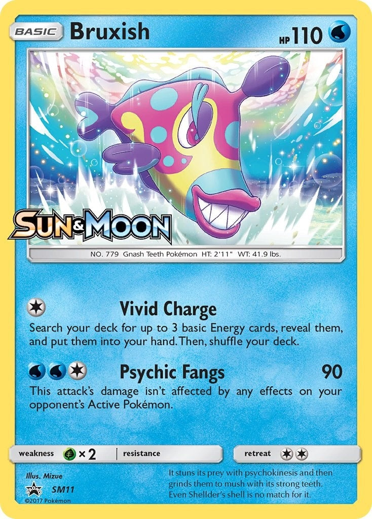 Image for Bruxish - SM11 (Prerelease) (SM11) (SM Promos) (SMP) - Pokemon