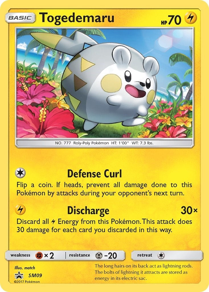 Image for Togedemaru - SM09 (SM09) (SM Promos) (SMP) - Pokemon