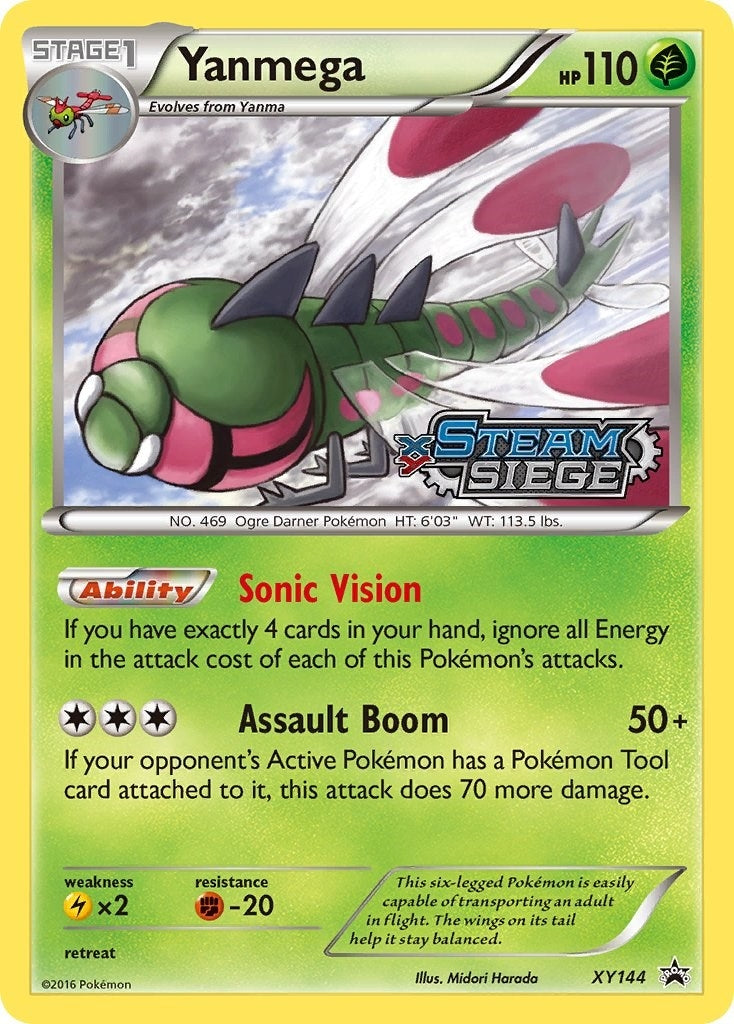 Image for Yanmega (XY Steam Siege Prerelease) (XY144) (XY Promos) (PR) - Pokemon
